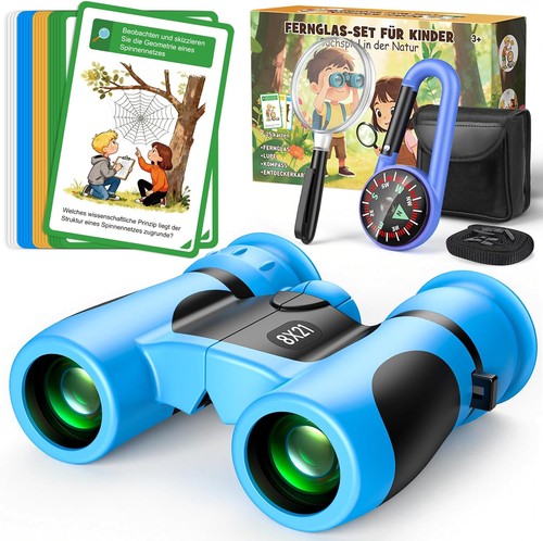 Kinder fernglas 8x21 mit - mit, lupe
