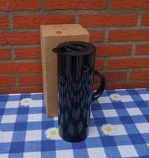 Stelton Denmark Isolierkanne Thermoskanne schwarz glänzend Nr. 930 in OVP