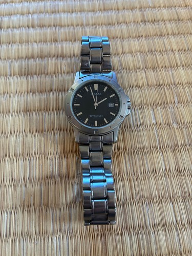 Pulsar titanium armbanduhr - titanium,
