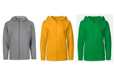 NEUTRAL Kinder Hoodie Sweatjacke Jacke Zip Kids Sweat Jacke 13301 NEU