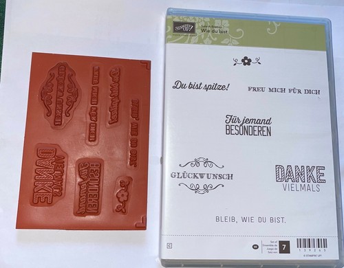 Stampin stempelset wie du - stampin,