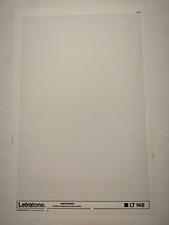 Letraset Letratone LT 148  Punktraster vintage Grafikdesign Blatt wie neu