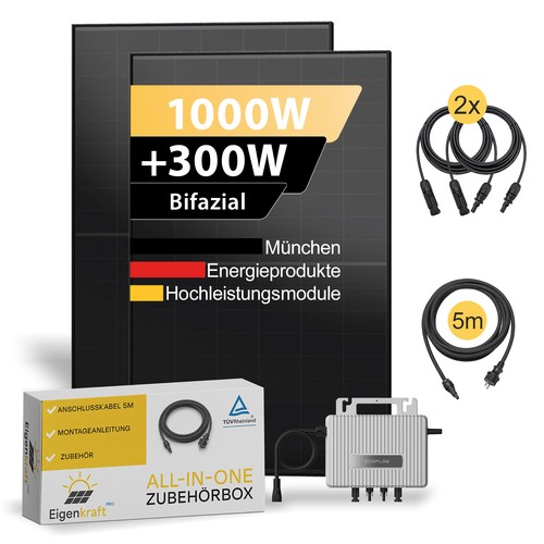 1000w balkonkraftwerk bifazial - balkonkraftwerk,
