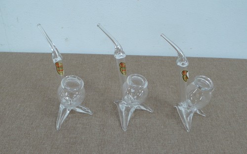 Alte schnaps glaspfeifen - 3,