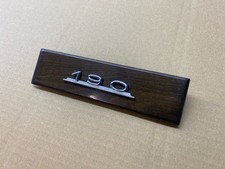 Mercedes W110 W120 Radio Schacht Abdeckung Blende 190 Holz Braun TOP