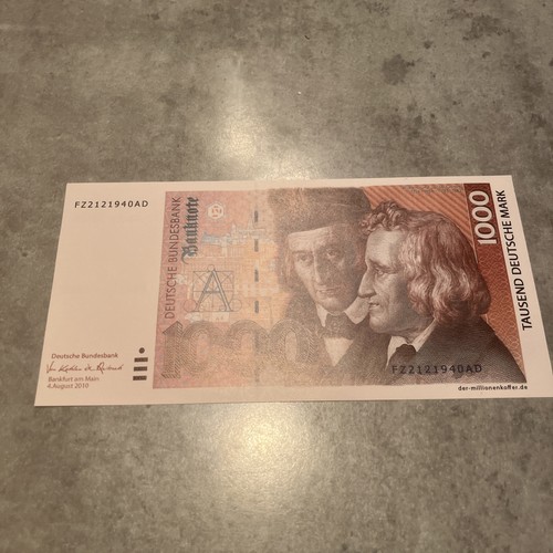 1000 schein kopie - 1000, kopie-