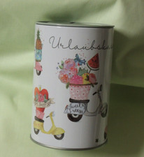 1x Spardose Urlaubskasse Silke