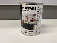 Ikea POPPARE Farbe, schwarz, 004.714.63, Holz- und Metallmöbel drinnen