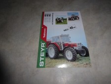 Prospekt zu den Traktoren 8055 bis 8085 RS 2 von Steyr