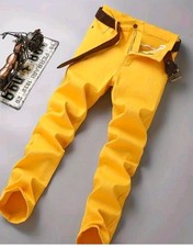 Jeans Orange,Gr.54, Hüft