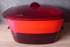 TUPPERWARE ♔ MULTI MIKRO ♔ Dämpfer ♔ Dampfgarer ♔ Mikrowelle ♔ 2,1 L ♔ rot