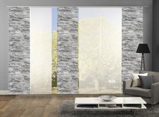 6er-Set Flächenvorhang