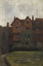 Viktorianisches Schulhaus aus