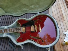 Washburn HB35 vintage Perle, made in Korea! Top Zustand+Koffer!