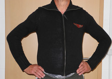 Harley Davidson Strickjacke XL gebraucht schwarz