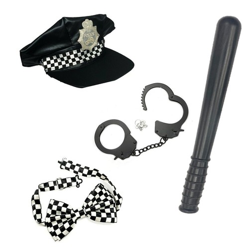 Polizist kostüm set - polizist,