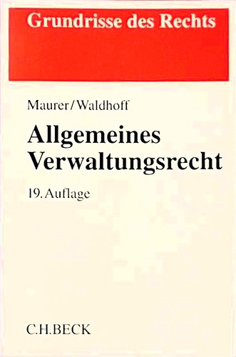 Allgemeines verwaltungsrecht - allgemeines,