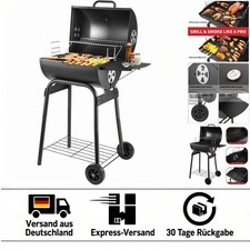 Großer Smoker Grillwagen aus