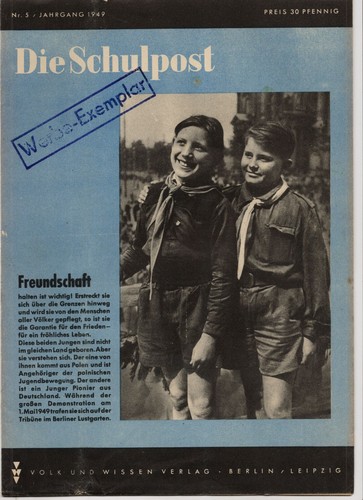 Die schulpost 1949 werbe - 5,