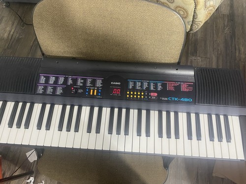 Casio ctk 480 key - casio, full-size