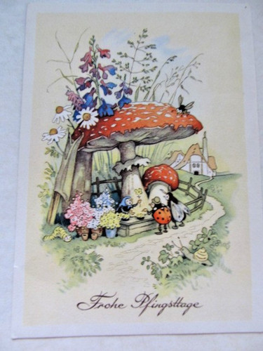 Alte fritz baumgarten - ak,