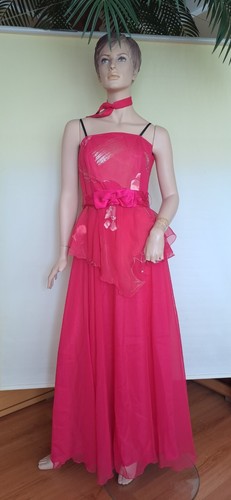 Abendkleid pink s - gr.38,