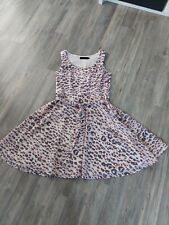 bpc Kleid 38 Weiß Rosa Grau