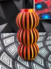 Vase Topf Deko Blumen  Strauß Trocken Kunst Moderne geometrischen Design Alura