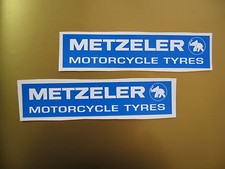 METZELER Aufkleber / Decal x2