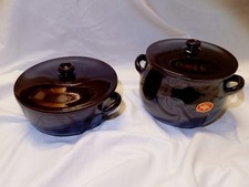 2 x Piral braun Ton Suppe