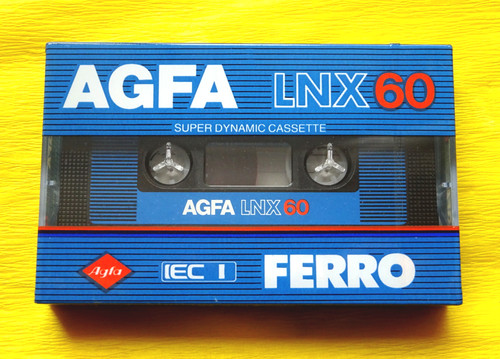 Agfa lnx cassette - agfa, tape