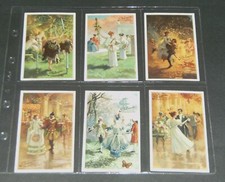 6 Palmin-Sammelbilder