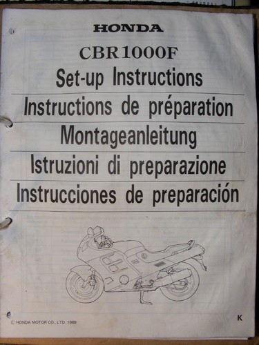 Honda cbr1000 original - cbr1000,