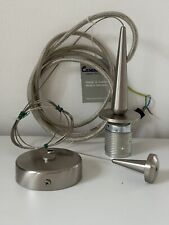 CASABLANCA HÄNGELAMPE PENDEL PENDELLEUCHTE B84N  E27 NICKEL-MATT KOMPLETT SET