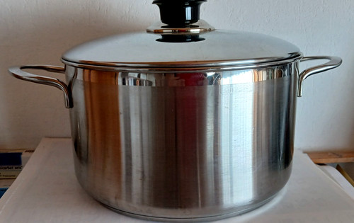 Großer edelstahl kochtopf - großer,