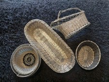 Versilbert Korbgeflecht