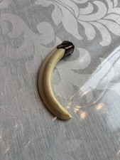 Großer Charivari Anhänger Wildschwein Hauer Keiler ca 8 cm 