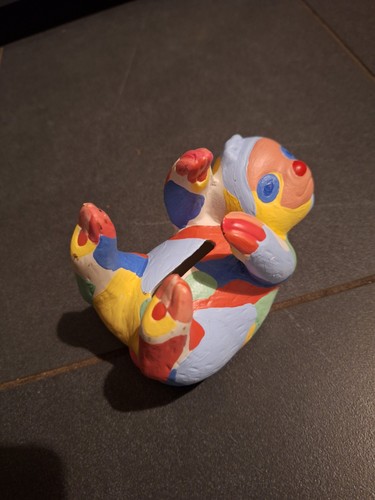 Keramik gips faultier - gips,