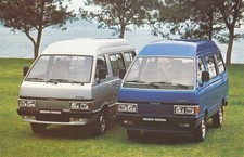 NISSAN VANETTE Bus Transporter Youngtimer Prospekt Brochure 46