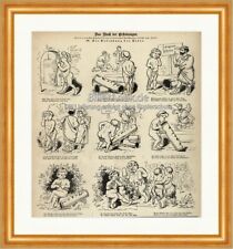 Erfindung der Flöte Gott Pan