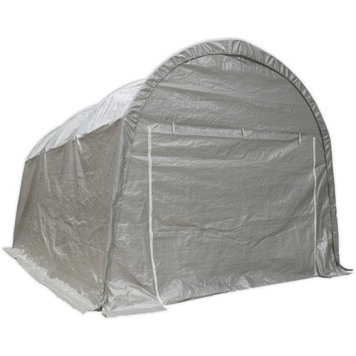 Kuppelüberdachter carport - kuppelüberdachter,