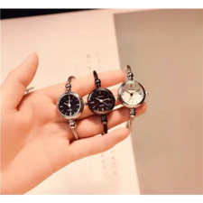 Lässige Armband Uhr, Silber