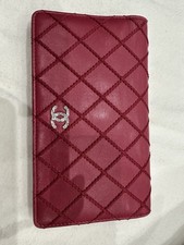 Chanel Long Wallet Wild Stitch