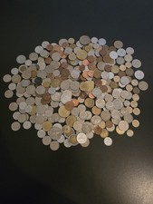 Große Münzsammlung Dachbodenfund viele alte ausländische Münzen unsortiert 1,7kg