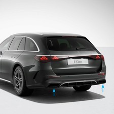 Auspuffblenden AMG Nightpaket