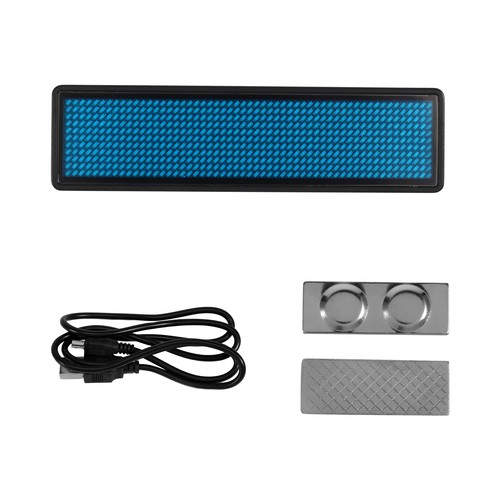 Bluetooth led namens schild - bluetooth,