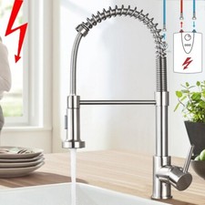 Niederdruck Küchenarmatur Ausziehbar Brause Edelstahl Wasserhahn Mischbatterie