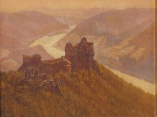 Franz Dressler, Burgruine