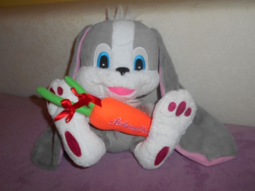 Schnuffel kuscheltier hase - hase,