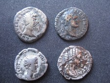 4 Denare - Domitian, Lucius Verus, Faustina mater, Lucilla -